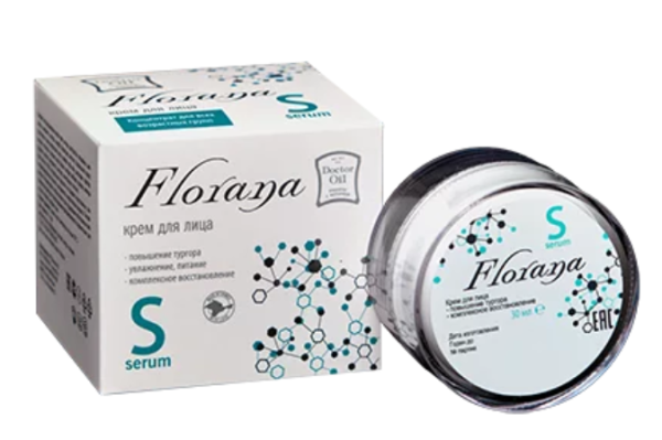 КРЕМ ДЛЯ ЛИЦА FLORANA SERUM Объём: 30мл